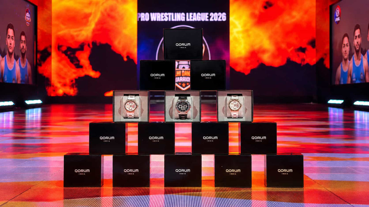 Qorum Luxury Timepieces at the Pro Wrestling League