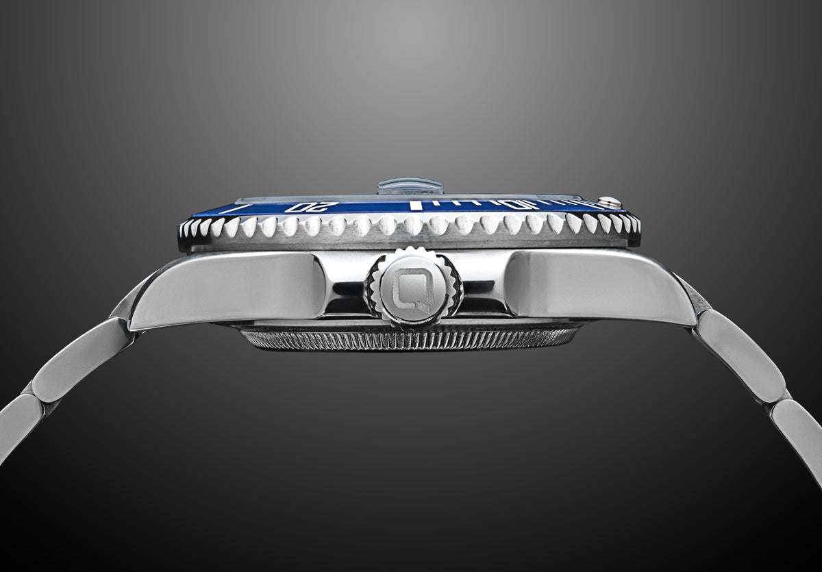 Regalia Black Dial Blue Bezel Automatic Watch