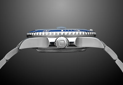 Regalia Black Dial Blue Bezel Automatic Watch
