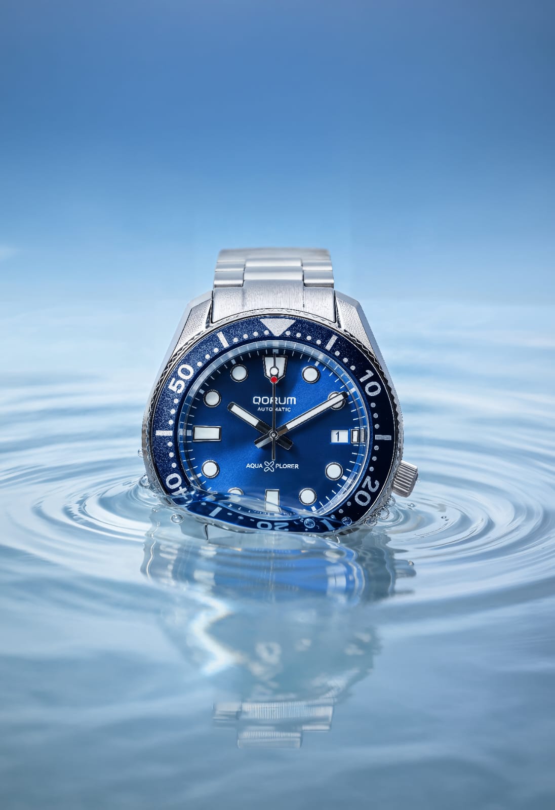 Aquaxplorer Royal Blue Dial Automatic Watch
