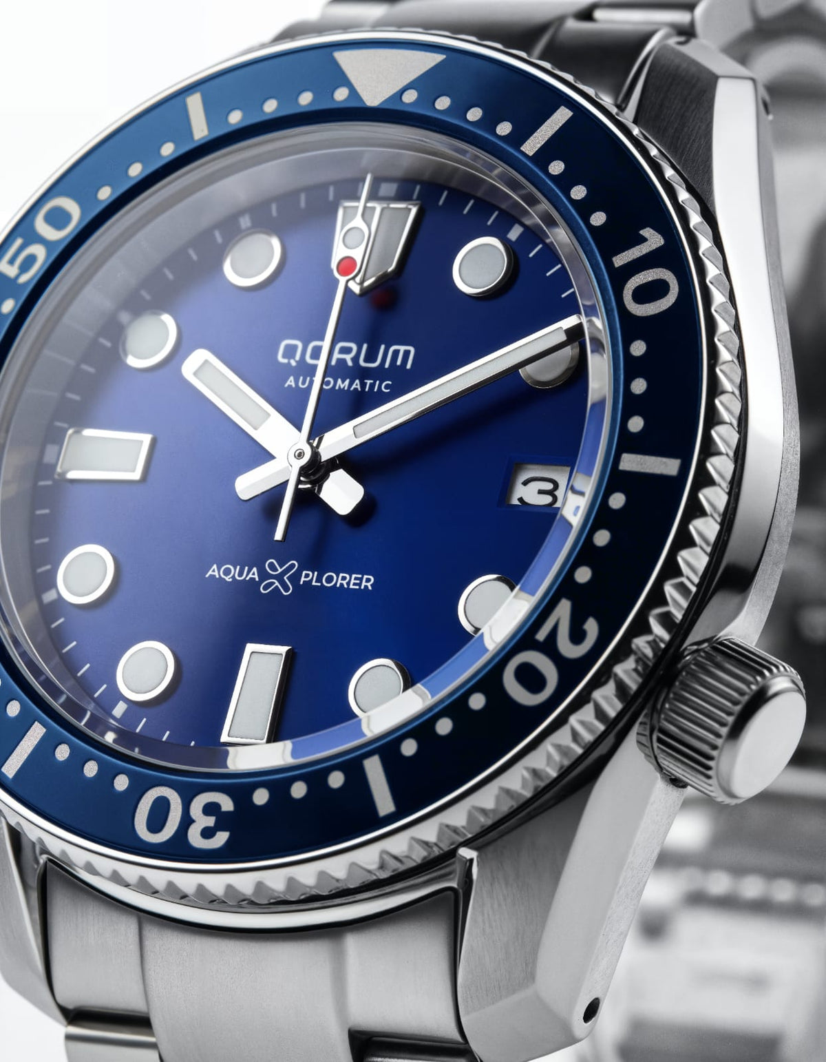 Aquaxplorer Royal Blue Dial Automatic Watch