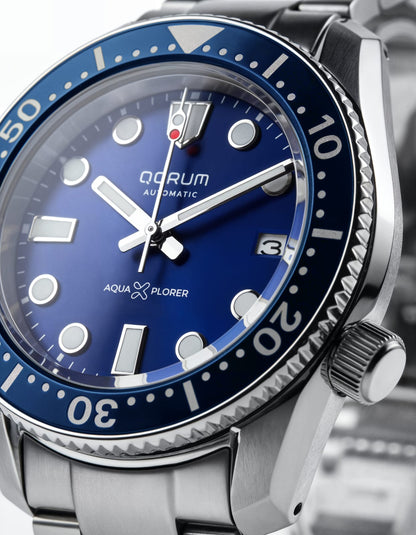 Aquaxplorer Royal Blue Dial Automatic Watch