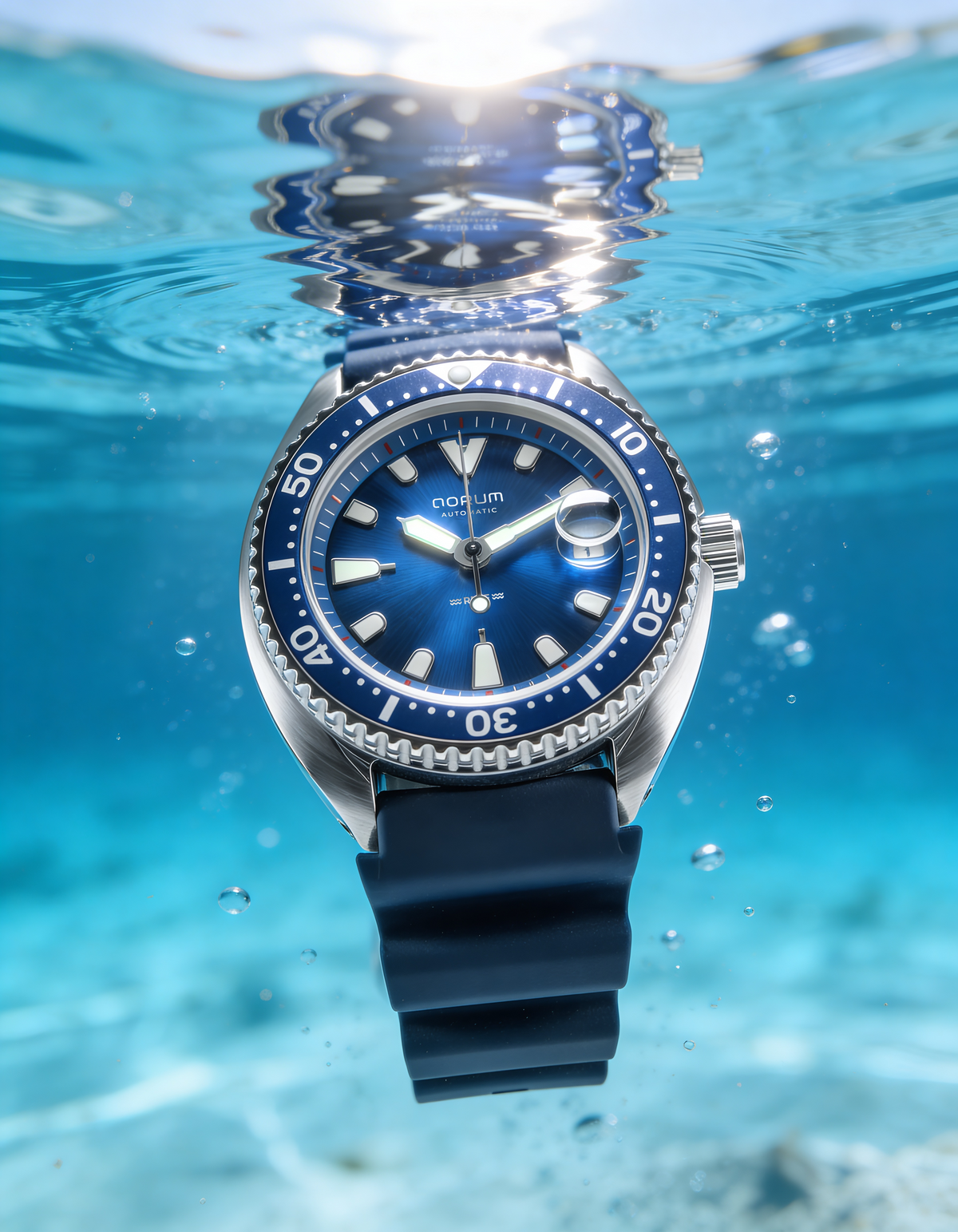 Reef Royal Blue Dial Automatic Watch