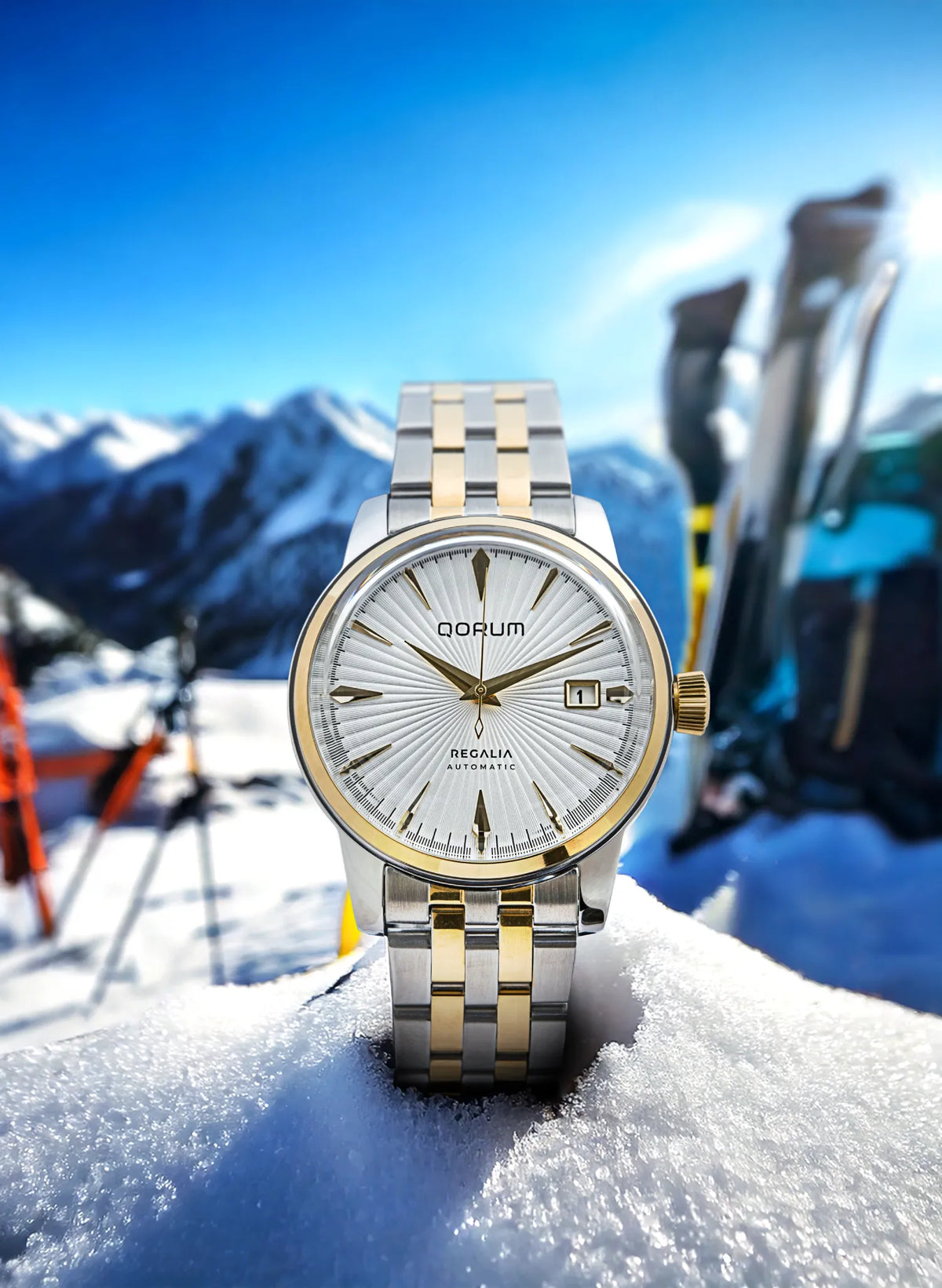 Regalia Ivory Dial Two-Tone Gold Automatic Watch