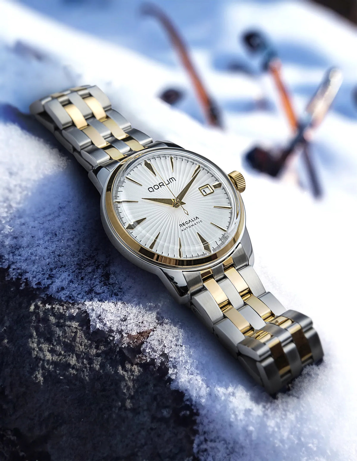 Regalia Ivory Dial Two-Tone Gold Automatic Watch