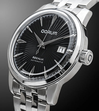 Regalia Obsidian Black Dial Automatic Watch