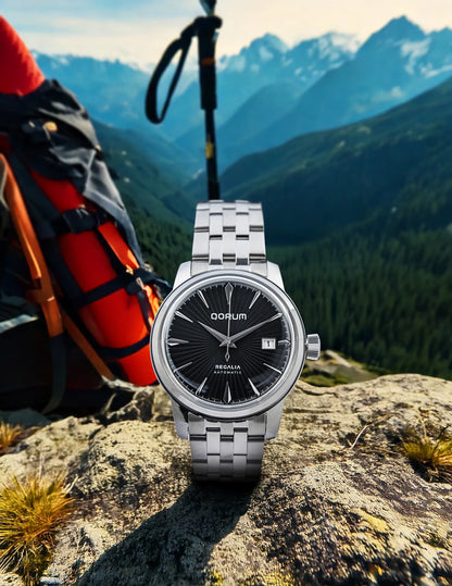 Regalia Obsidian Black Dial Automatic Watch