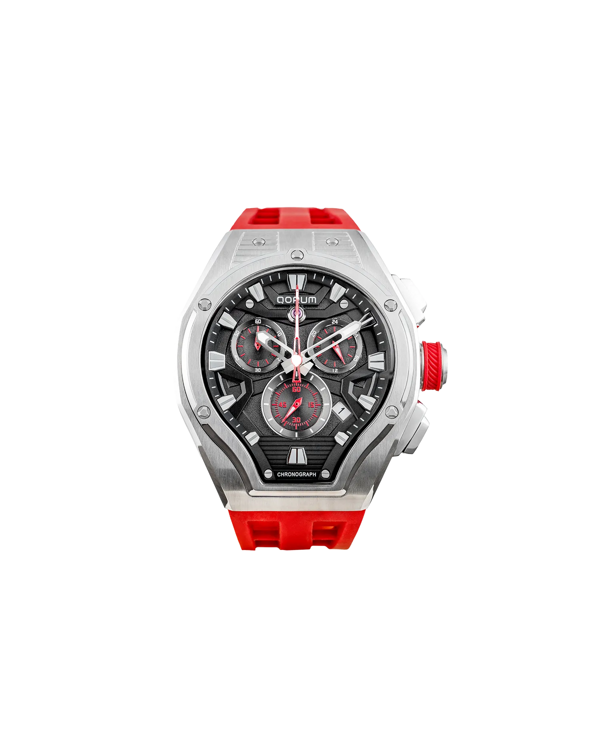 Equinox Red Dial Chronograph Watch