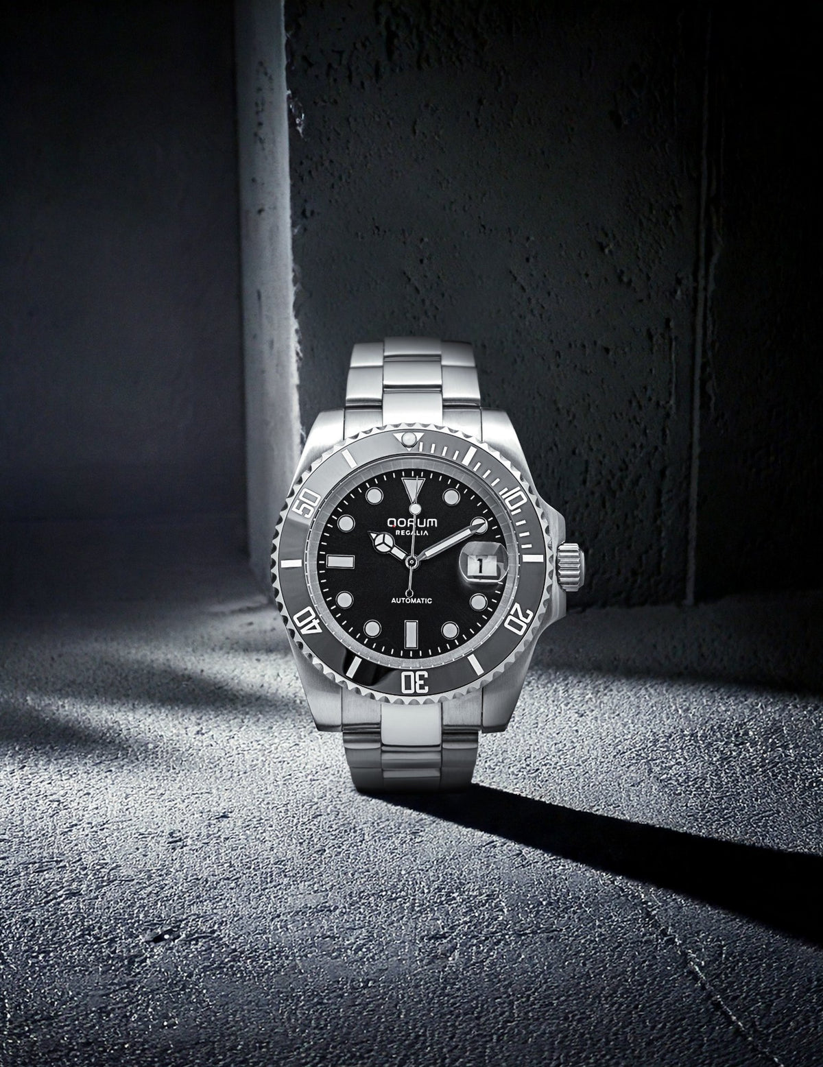 Black Dial Black Bezel Automatic Watch