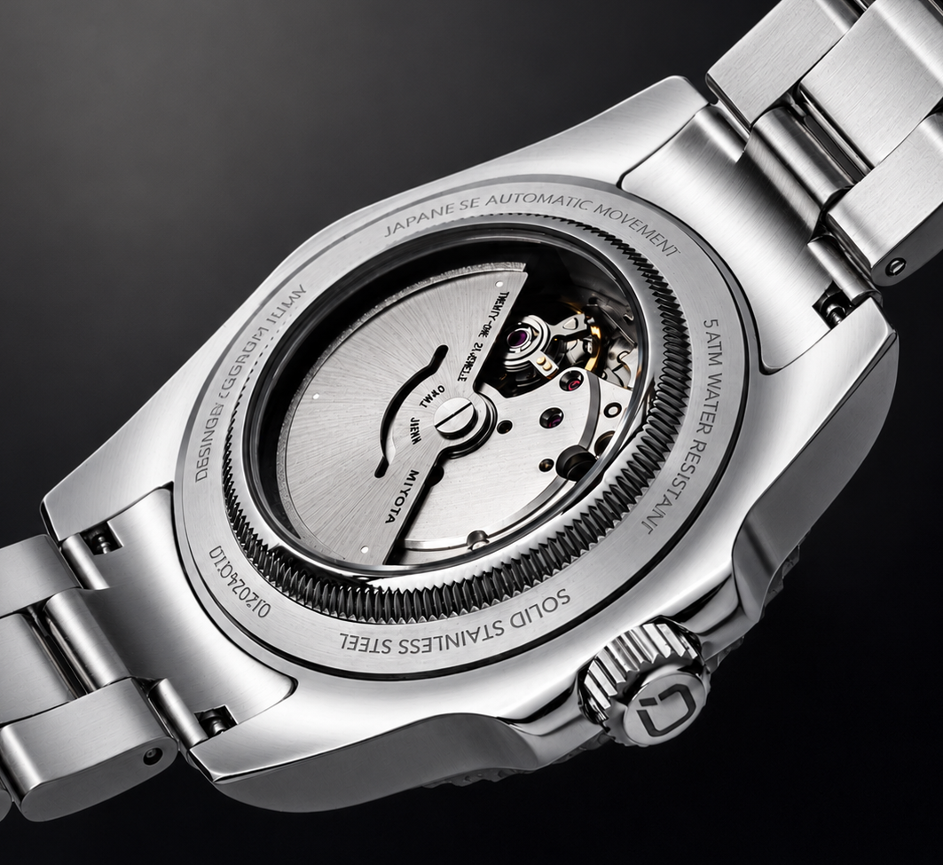 Black Dial Black Bezel Automatic Watch